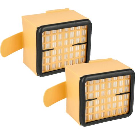 vhbw 2x filtro compatibile con Vorwerk folletto VK135, VK136 aspirapolvere a mano - unità filtrante