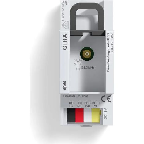 Gira Módulo receptor radio REG Gira eNet [545200], 5452 00