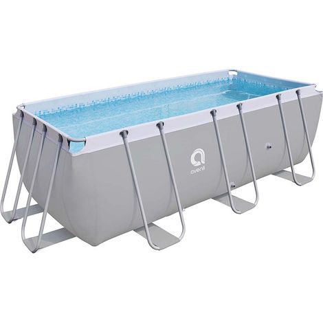 Avenli Jilong piscine tubulaire rectangulaire gris 8870L (1/5)