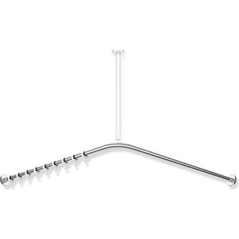 VH-Stange, d:25,A1/A2=1487, 28 Ringe, chrom (1/3)