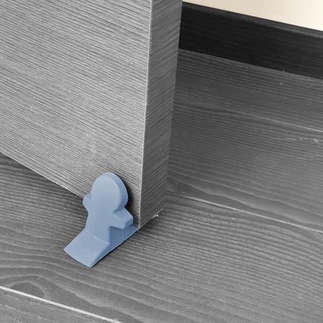 Ouvre&Déco – Butée de porte sol BUDDY, Caoutchouc bleu