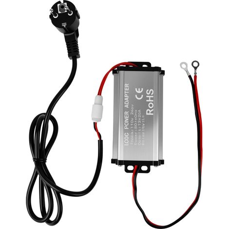 Adaptateur d'alimentation 230 V à 12 V Transformateur,Convertisseur de Tension,Transfo AC à DC,convertisseur 230v 12vpour Chauffage Diesel Tout-en-Un 5 KW 8 KW pour Caravane,Garage ou Usage intérieur (1/5)