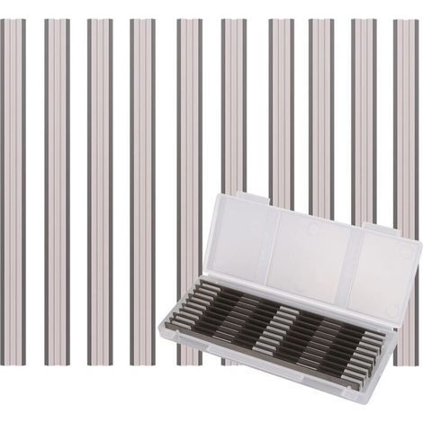 10 Pièces Ensemble de Rabot Electrique Lame, 82x5.5x1.1mm, pour Rabots Makita, Black & Decker, Bosch, DeWalt et Elu