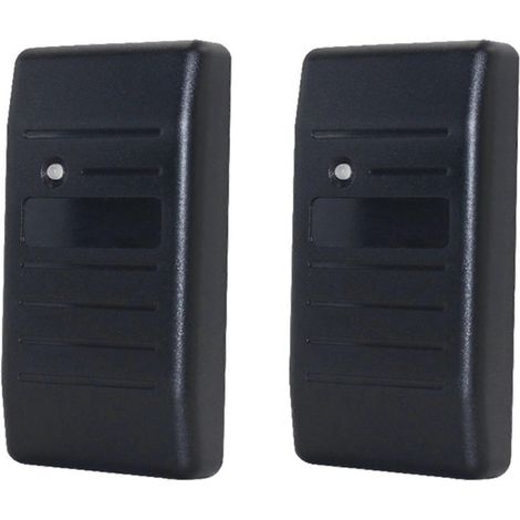 Deux lecteurs RFID étanches de 125 kHz, prenant en charge les interfaces Wiegand 26/34, avec indicateurs LED, adaptés aux cartes RFID, EM ID, cartes de contrôle d'accès, etc. (1/5)