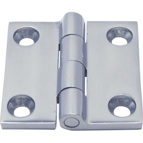 Charnière Carrée 50X50 Inox A4 - 1 pièce (1/2)