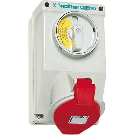 Walther Werke AT110 AT110 CEE Wandsteckdose 16 A 5polig 400 V 1 St. (1/3)