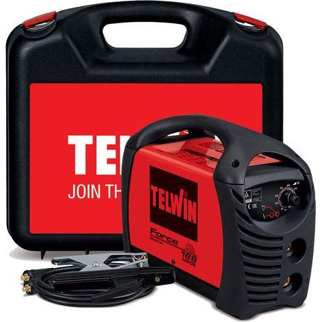 Saldatrice Inverter Force 168 Mpge Telwin - Volt 230 A 140 Accessoriata
