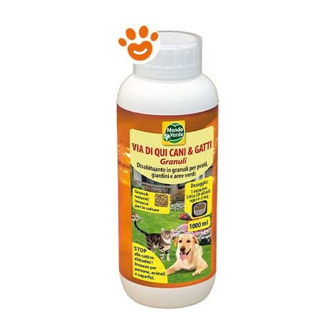 Mondo Verde Via di Qui Cani e Gatti Gel  - Mondo Verde Via di Qui Cani e Gatti Gel - Confezione Da 1 Lt