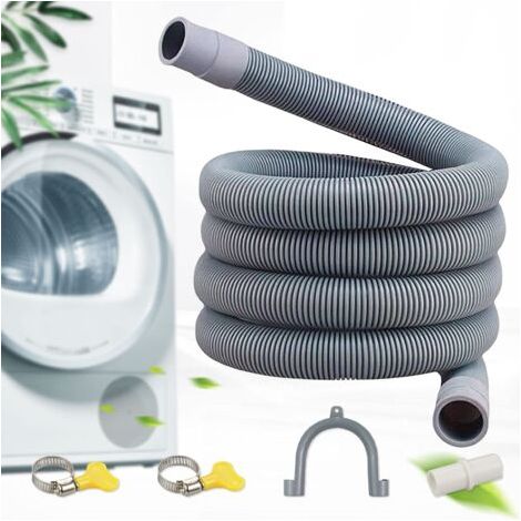 Tuyau de vidange, Rallonge de Tuyau de Vidange pour Tuyau de Lave-Linge, Rallonge de Tuyau de Lave-Vaisselle (1/5)