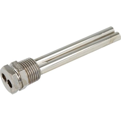 Doigt de gant double 1/2'' pour 2 tubes de sonde séparés 100 mm
