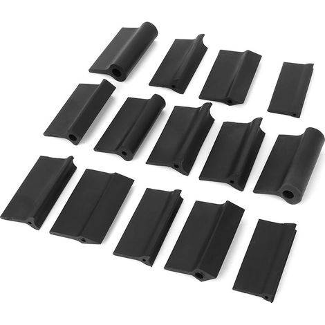 Schleifklotz, Gummischleifmatte, flexibles Konturpolierpad, Holzbearbeitungswerkzeuge, 14-teilig (1/5)