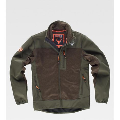 Chaqueta Workshell con tejido en punto fino WORKTEAM S8650 Sport (1/3)