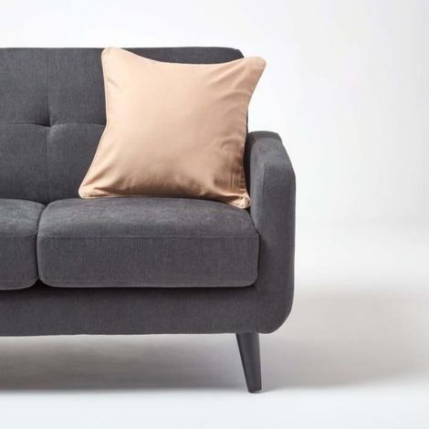 Housse de coussin Uni Beige, 30 x 30 cm (1/4)