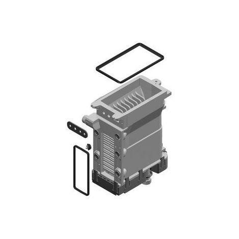 BOSCH Wärmetauscher basic block, 8737708009 (1/2)