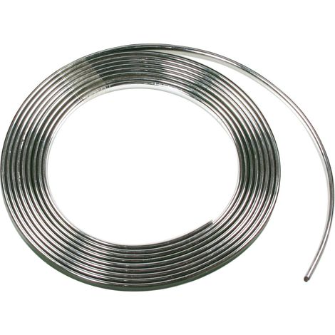 Profilo adesivo cromato - 4 m - 7 mm (1/2)