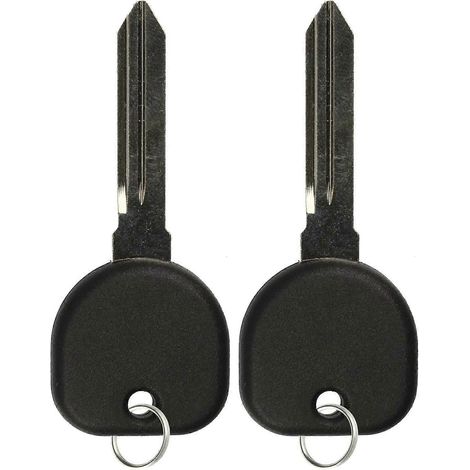 Clé vierge de transpondeur d'allumage KeylessOption compatible avec Cadillac CTS Pk3 B112-PT 48 (paquet de 2) (1/2)