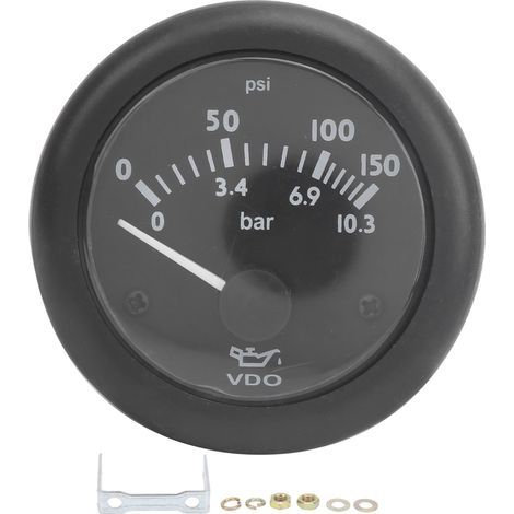 Jauge de pression d'huile, générateur de moteur Diesel, pointeur de mesure, 52mm, 0-150psiDC24V (1/5)