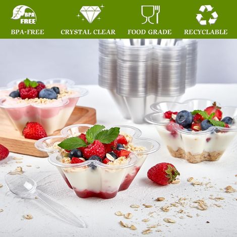 Ensemble de 6 petits bols à dessert JeiibrZui - Céramique - 12 x 6 cm - Multicolore - Style bohème - Idéal pour le petit-déjeuner, le goûter ou les salades (1/5)