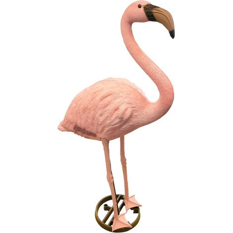 Flamant rose en résine - Hauteur 88 cm - Décoration de jardin UBBINK