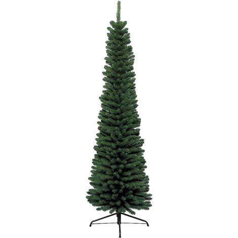 Weihnachtsbaum Pencil Pine Ø 70 x 240 cm mit Metallfuß (1/2)