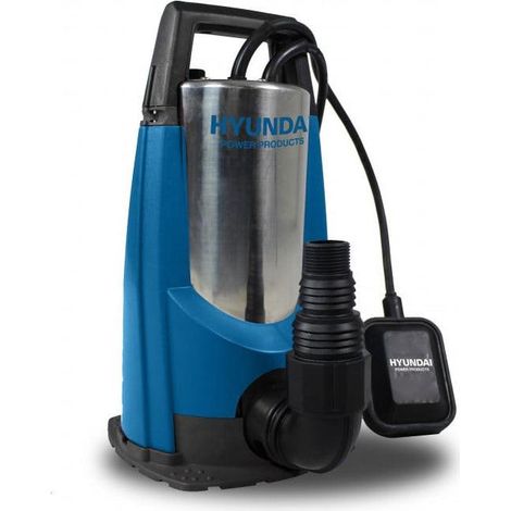Hyundai HFP1100 elektrische Edelstahlpumpe 1100 W Entwässerung