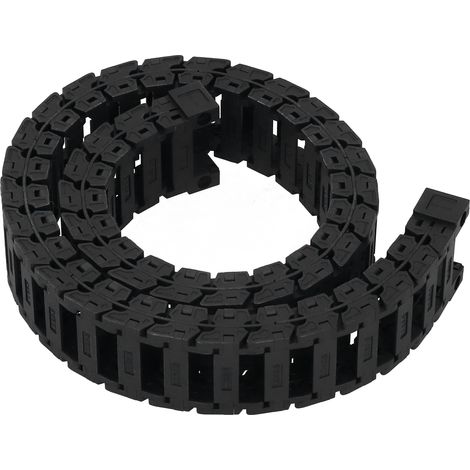 Chaîne porte-câbles silencieuse type pont en nylon, support de câblage détachable 0,7 mètre S13 x 18 (1/5)