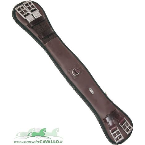 70, Braun: Pioneer Neopren- und Leder-Dressursattel mit Elastolen-Polsterung (1/2)