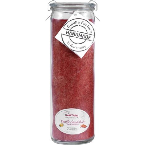 Candle Factory Big Jumbo Vanille Sandelholz Duftkerze Dekokerze 306089
