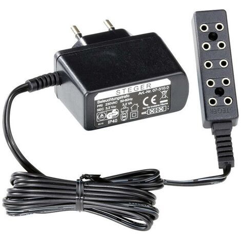 Kahlert Licht 60959 Beleuchtungstrafo 230 V mit Verteilerleiste (1/4)