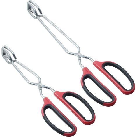 Set mit 2er-Packung Edelstahl-Scherenzangen (10 und 12 Zoll). (1/4)