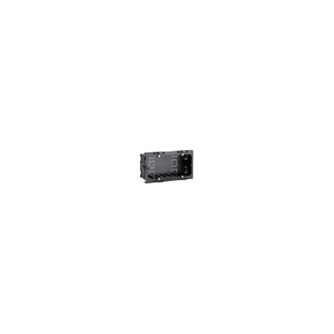 Boîte app double ent 60mm BKIS - GOULOTTES ENCASTREES HAGER G2860