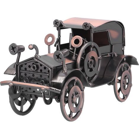Antikes Automodell aus Bronze, handgefertigte Vintage-Wohndekoration (1/5)