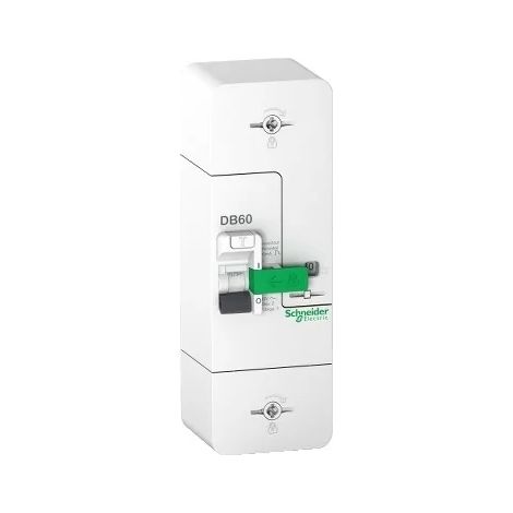 Schneider R9E10260 Resi9 DB60 Interruttore di derivazione - 1P+N - 60A fisso - 500mA