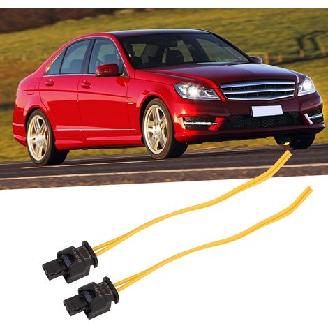 Set aus 2 LED-Tagfahrlichtern/Nebelscheinwerfern mit Stecker und Lichtwellenleiterkabel für Mercedes-Benz 2008-2019 (1/5)