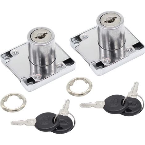 Mbelschlo Aufschraubschloss Mit Schlssel Spindschloss Schrankschloss Zylinder Mbelschloss Aufschraubschloss Mit Schlssel Set Fr Mbelschrank Briefkaste (1/4)