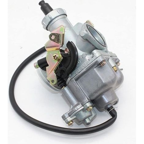 Motorcycle Carburetor Kit PZ27 27mm Motorcycle Carburetor for 125cc 150cc 200cc 250cc 300cc for ATV Quad Go Kart PZ27 Manual Choke Cable Motocross Carburetors (Color: Accelerator Pump) (1/5)