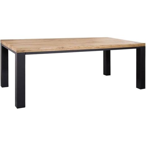 Esstisch Wildeiche 260x100x76 natur geölt VILLANDERS 122