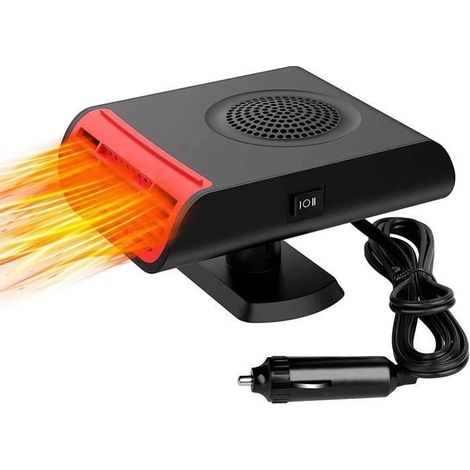 Tragbare Autoheizung – 12 V – 150 W – Heiz- und Kühlfunktion – Schwarz – Universal