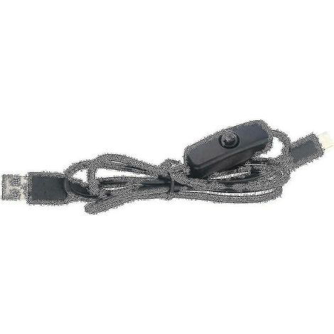 Câble adaptateur secteur USB vers Type-C 5V 3A pour 4 appareils, avec bouton marche/arrêt. (1/5)