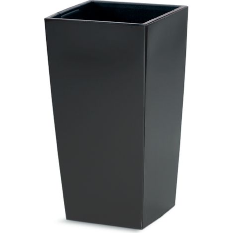 Prosperplast Blumentopf URBI SQUARE Anthrazit 14 cm