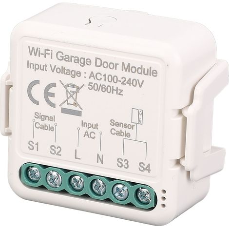 Contrôleur de porte de garage intelligent ouverture vocale WiFi connecté commande APP minuterie (1/5)