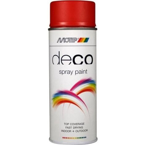 PEINTURE DECO RAL3000 MAT AEROSOL 400ML DUPLI COLOR