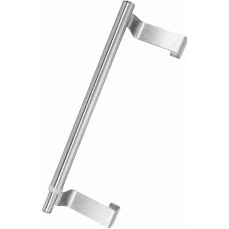 Porte-serviettes de bain rétractable à double barre en acier inoxydable de 40 cm, étagère à serviettes pour chambre, gain de place, antirouille, réglable (1/5)