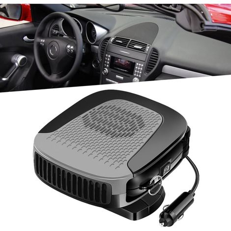 12V car heater fan. 360° rotation. Car interior windshield defroster. Fast heating for vehicles. (1/5)