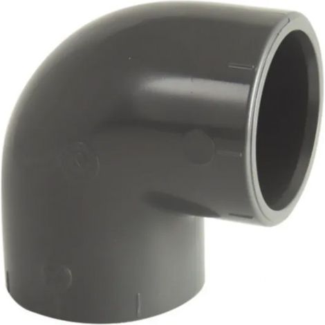 Curva PVC pressione 90° diametro 32 mm, femmina femmina