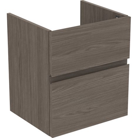 Ideal Standard Finesse - Mueble de lavabo, 48x41x54 cm, 2 cajones, Olmo Oscuro E3407UR (1/3)