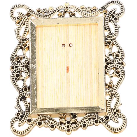 1:12 Mini Cadre Photo Alliage Maison de Poupée Décoration Accessoire Jouet Cadeau Enfant Modèle (1/5)