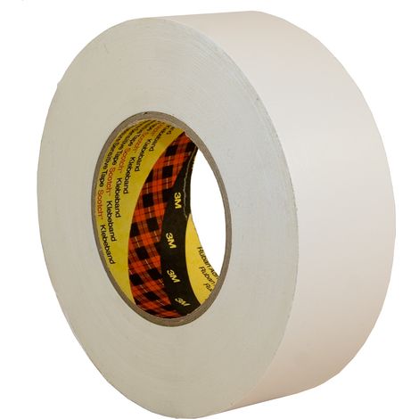 3M – Ruban adhésif de fermeture toilé PE 25mm x 50m – Force d'adhérence 8,8 N/cm – Pour réparations et emballages solides