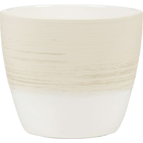 Scheurich Übertopf Serie 950 Ø 19 x 17,5 cm vanillia cream Keramiktöpfe