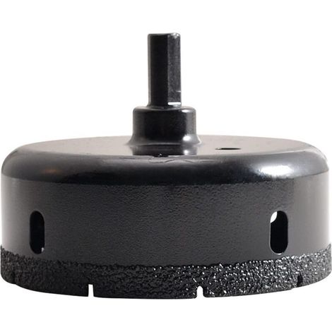 90mm Diamond Brazed Core Drill Bit Hollow Hole Cutter for Glass, Porcelain, Tile, Marble, Ceramic, Granite (1/5)